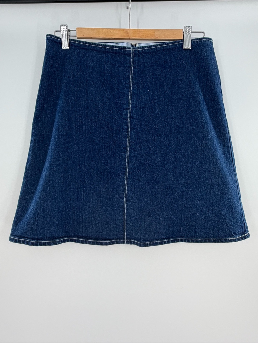 J.Crew Fairfax Denim Skirt Rinse Wash Size 8